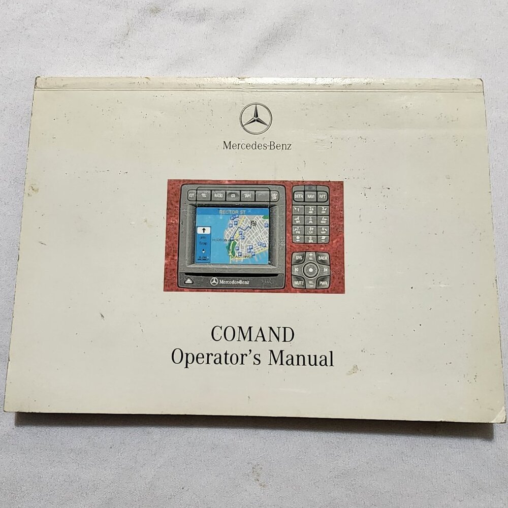 Mercedez Benz 2000 Comand Operator's Manual Audio‎ Navigation